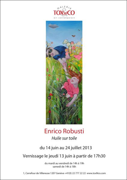 Enrico Robusti à la Galerie d’art TOX’n’CO art contemporain
