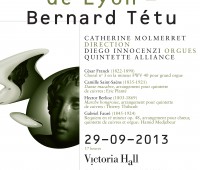Choeur et Solistes de Lyon – Bernard Tétu au Victoria Hall