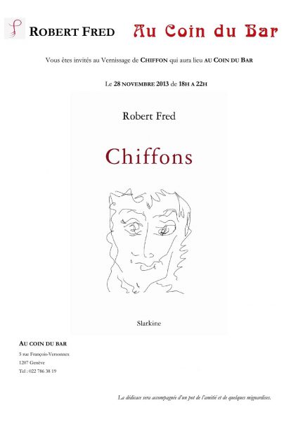 Vernissage de Chiffons, de Robert Fred