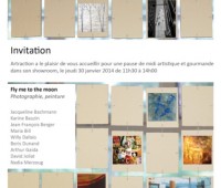 Invitation à un lunch artistique – Showroom Artraction