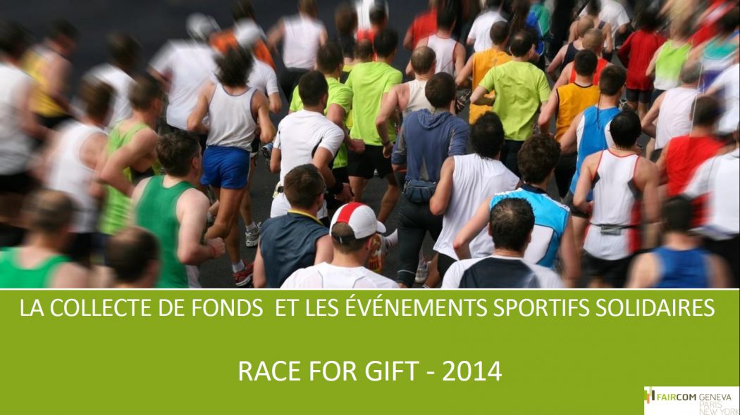 25 mai : RSF participe à Race of Gift