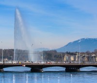 Jet d’eau de Genève ( Lac Léman )