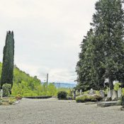 Le cimetière de Malval dans la commune de Dardagny.