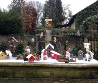 Décorations de Noël à Céligny vandalisées