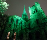 La cathédrale Saint-Pierre s’illumine de vert pour une bonne cause