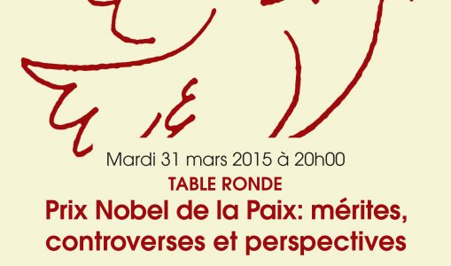 Table ronde : Prix Nobel de la Paix