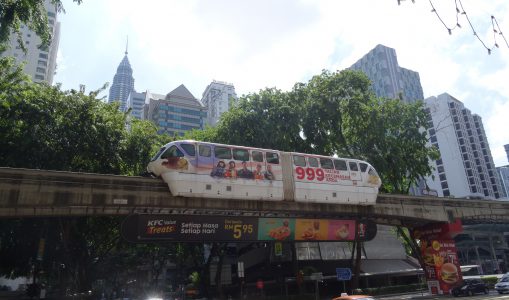 Vu ailleurs: le monorail de Kuala Lumpur