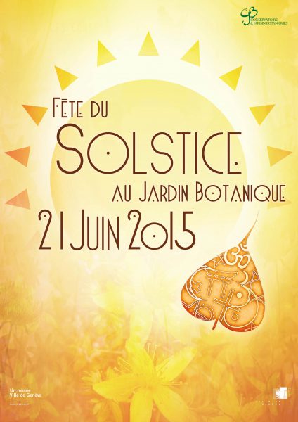 La Fête du Solstice  dimanche 21 juin au Jardin botanique