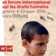 14e Festival du Film et Forum sur les Droits Humains