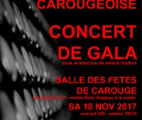 Concert de gala de l’union accordéoniste carougeoise le 18 novembre!