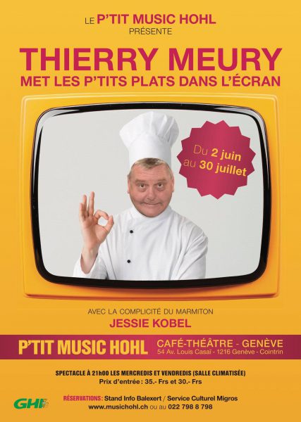 Thierry Meury met les p’tits plats dans l’écran au P’tit Music’Hohl!